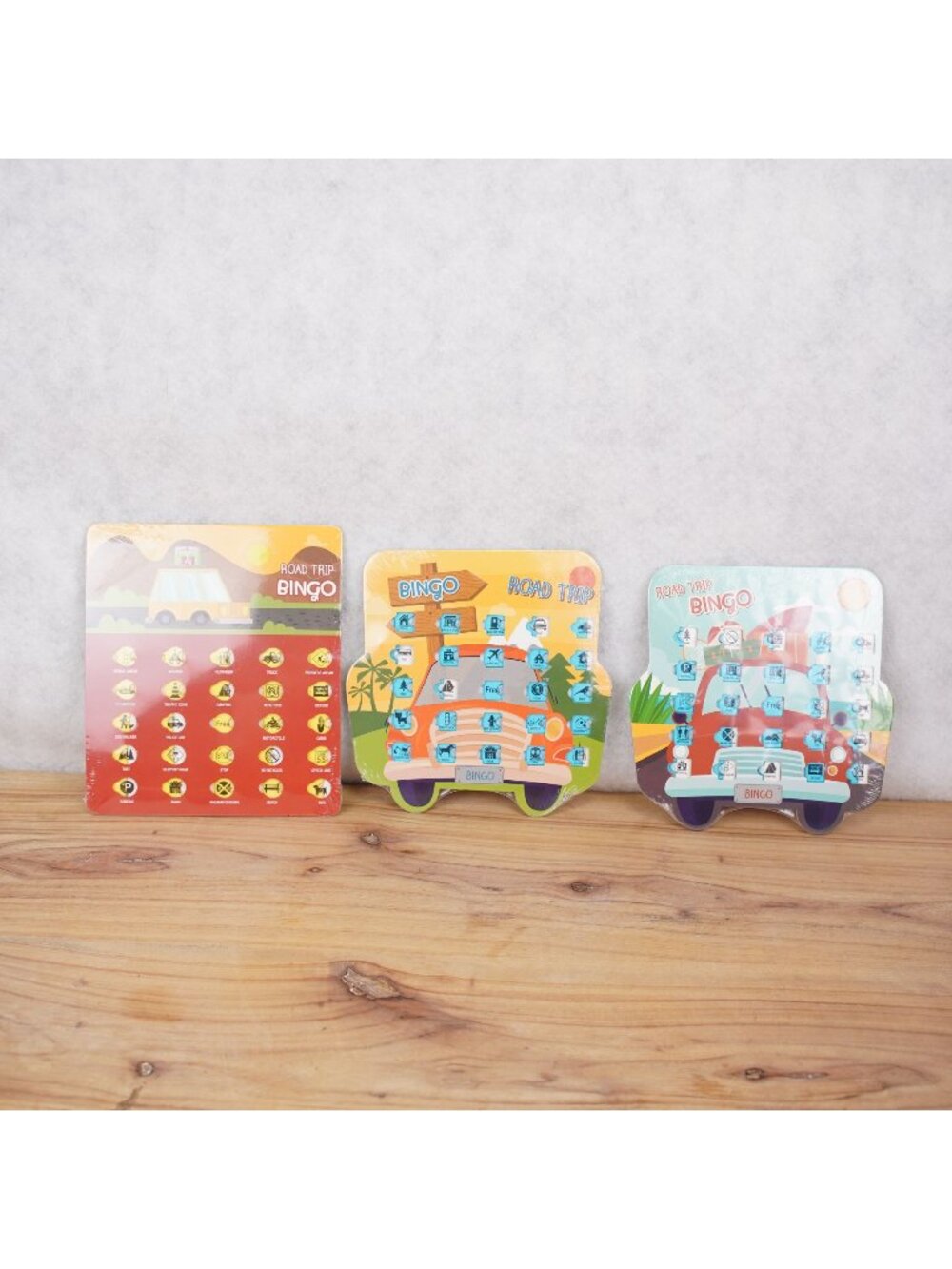 Set of 3 Road Trip Bingo Game Set For Kids & Families Brand New Sealed